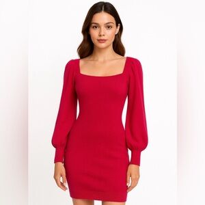 EXLURA Pink Dress
